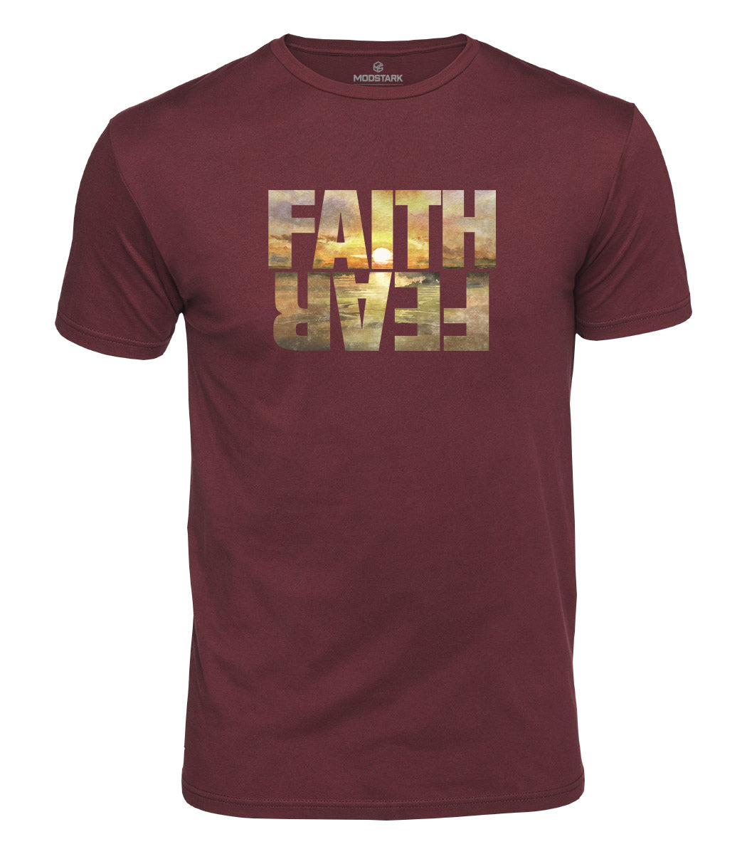 Faith Over Fear Cotton T-Shirt