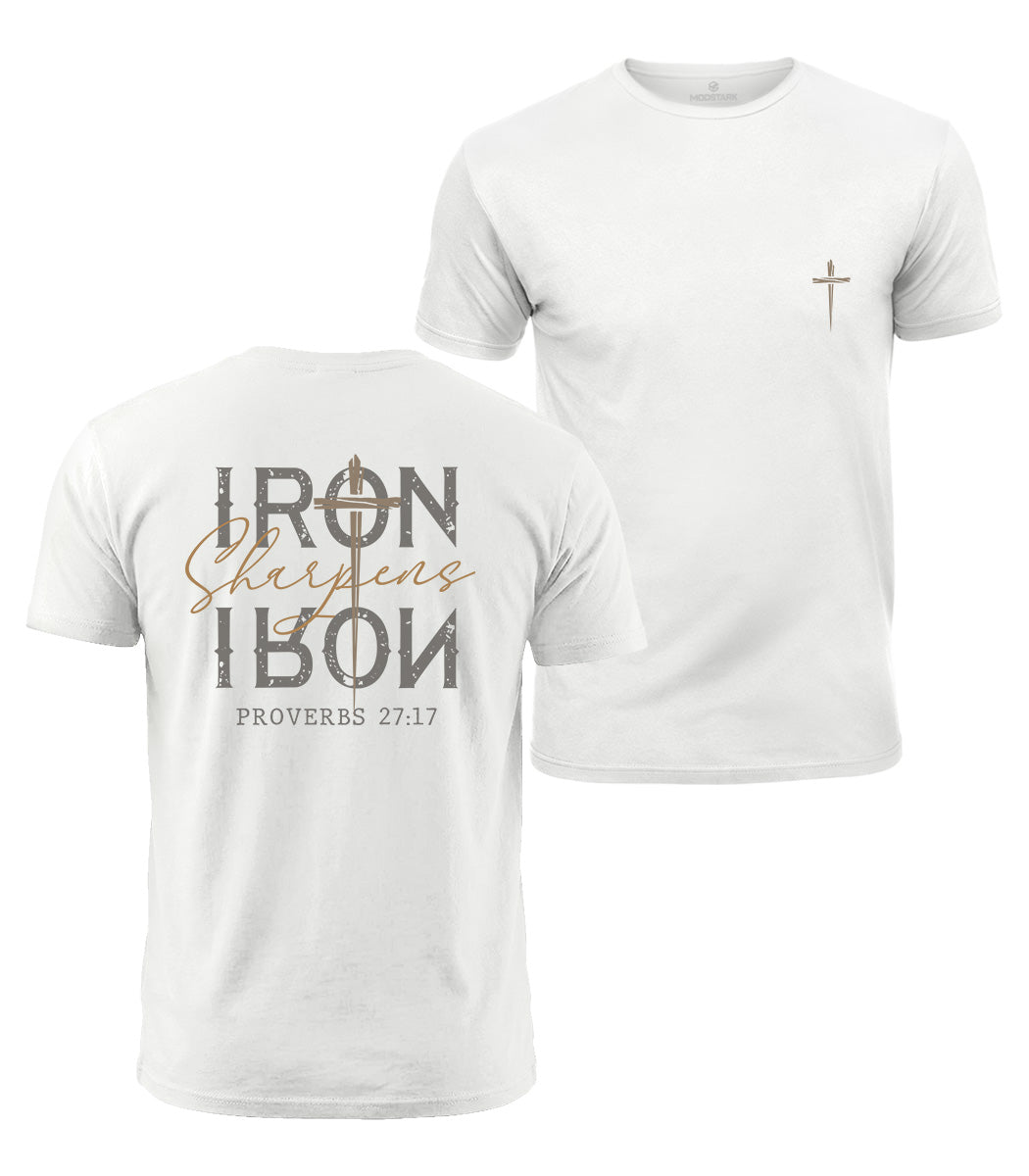 Iron Sharpens Iron Cotton T-Shirt