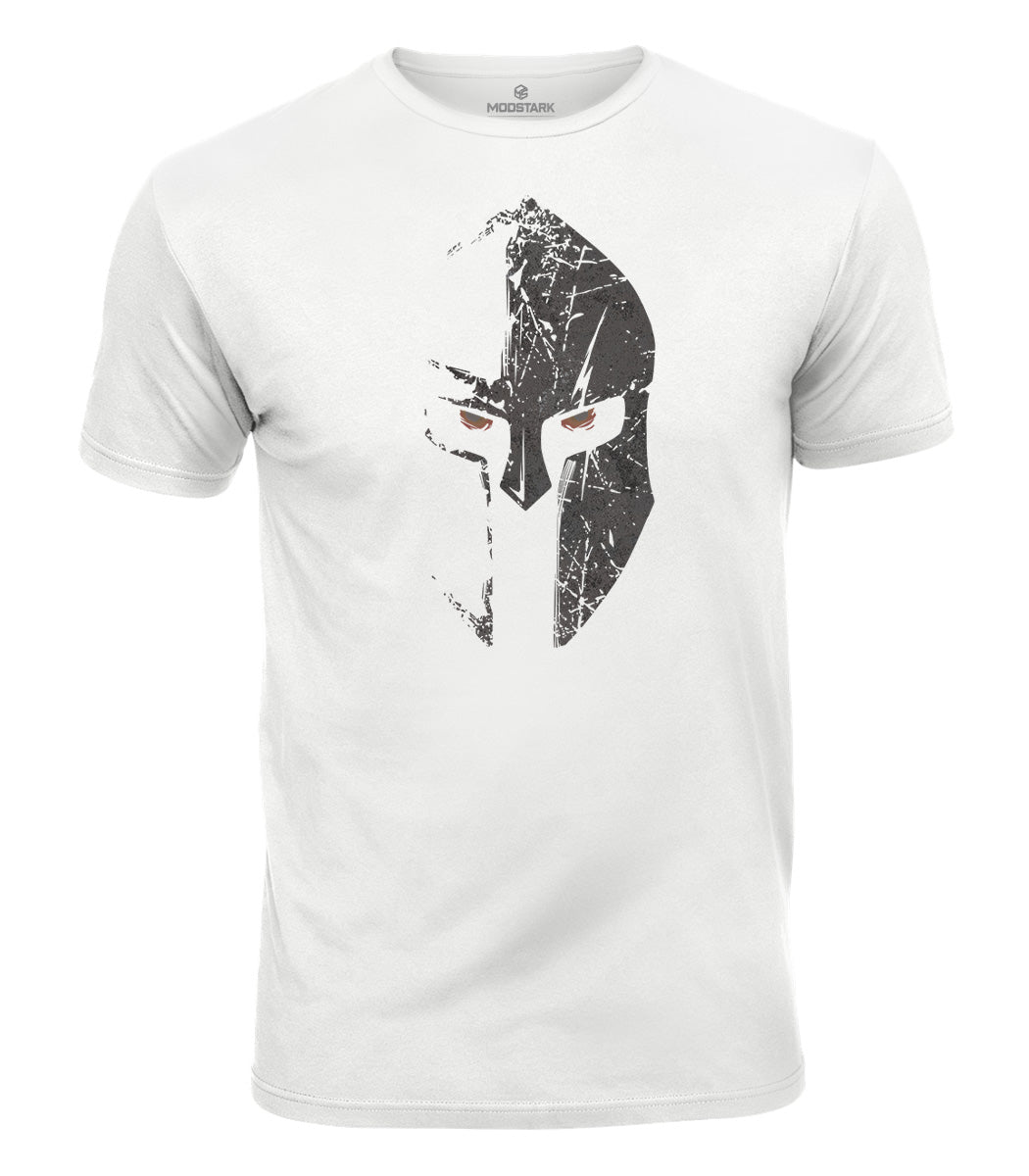 Spartan Helmet Graphic Cotton T-Shirt