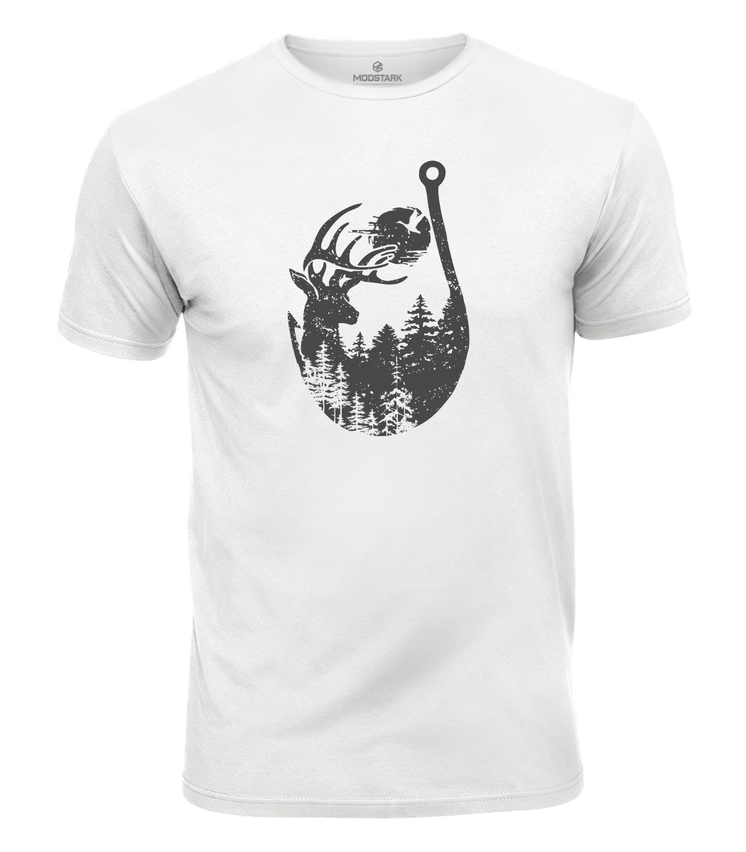 Buck Fishing Lure Cotton T-Shirt