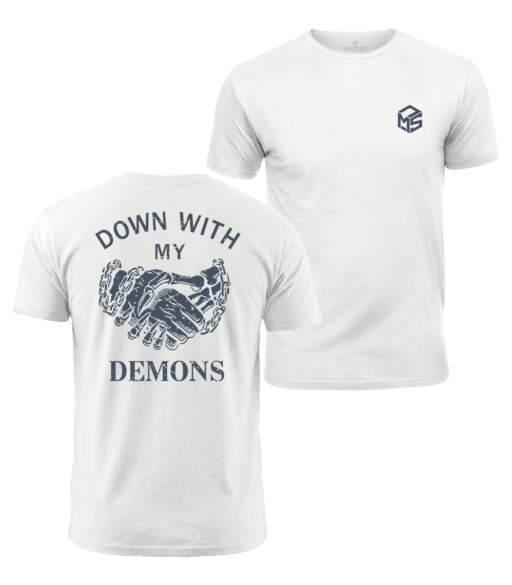 Down With My Demons Cotton T-Shirt