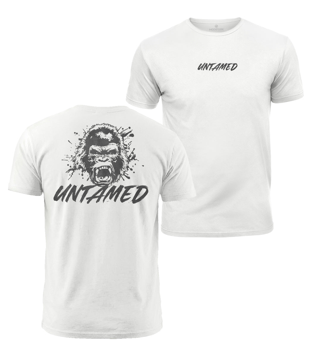 Untamed Gorilla Cotton T-Shirt
