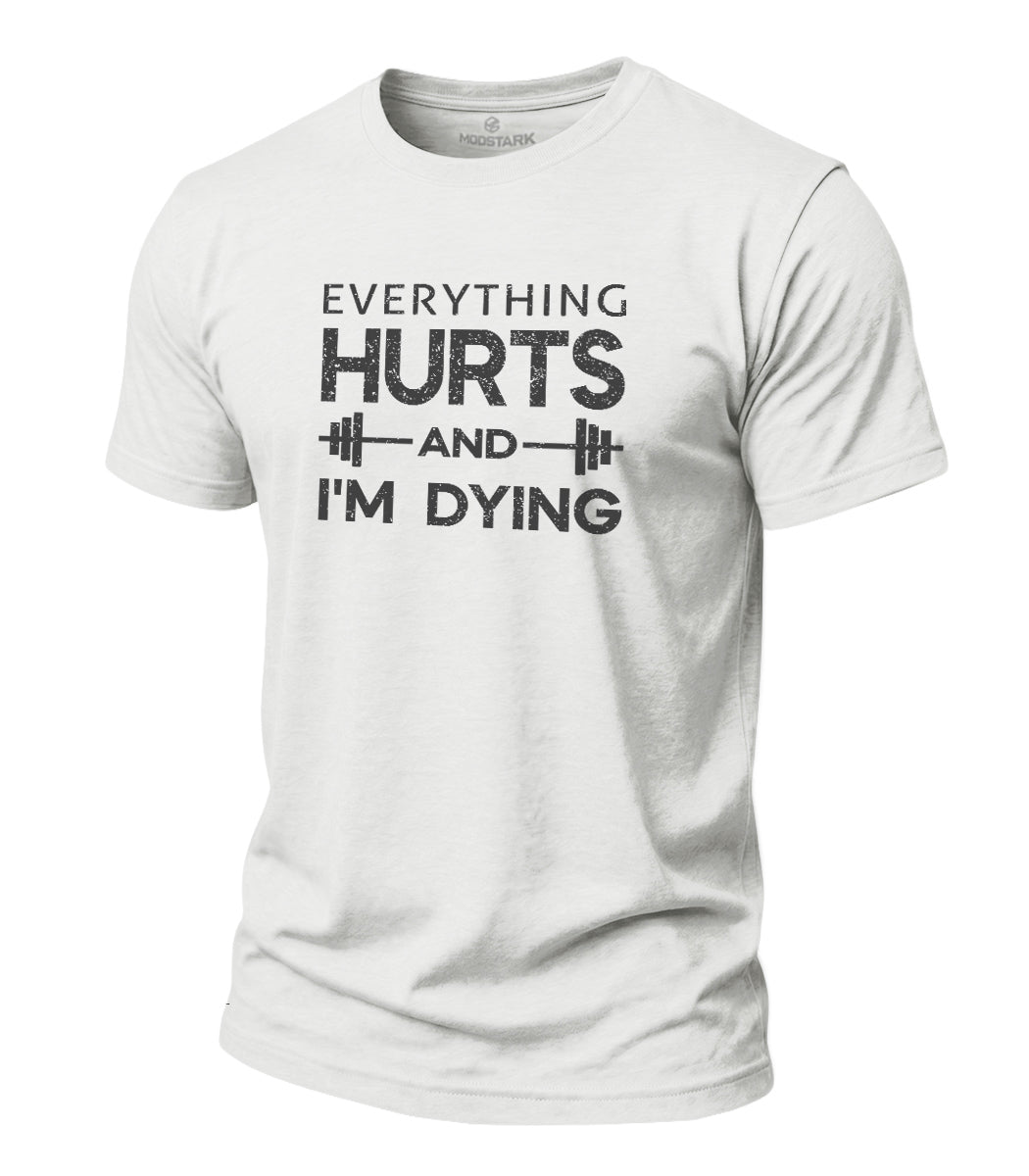 Funny Gym Pain Cotton T-Shirt