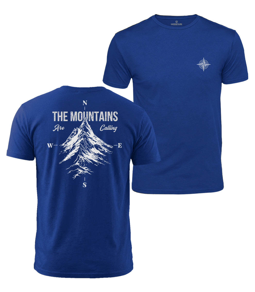 The Mountains Are Calling Cotton T-Shirt