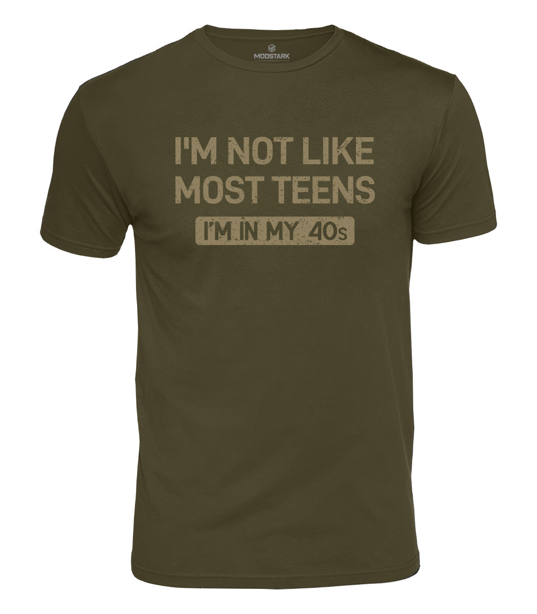 I'm In My 40s Humor Cotton T-Shirt