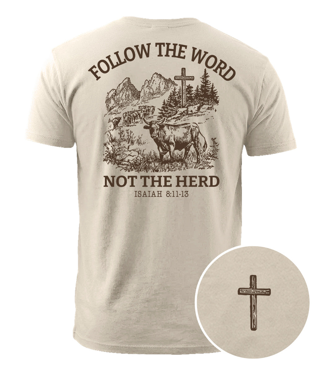 Word Not Herd Cotton T-Shirt