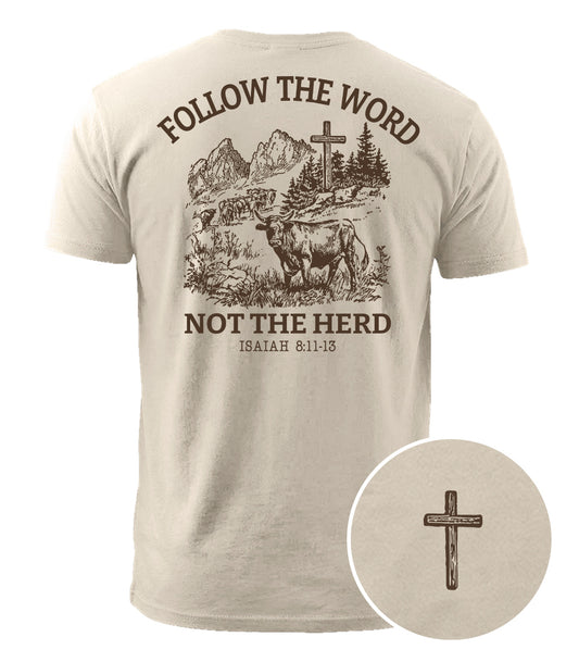 Word Not Herd Cotton T-Shirt