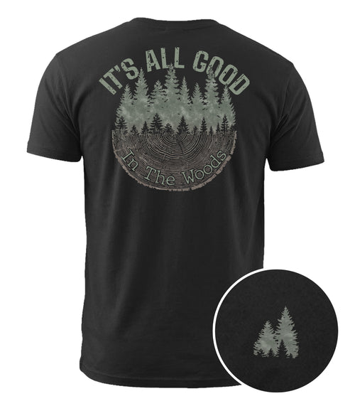All Good In The Woods Cotton T-Shirt