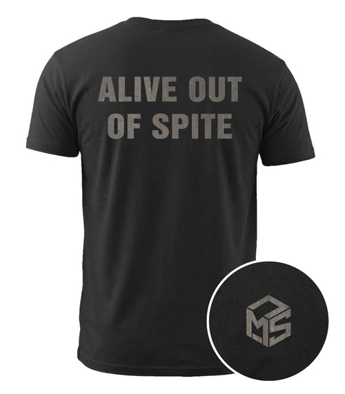 Alive Out Of Spite Cotton T-Shirt
