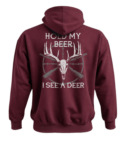 Funny Deer Hunting Hoodie
