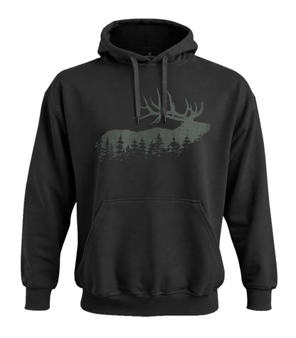 Pine Forest Elk Hoodie