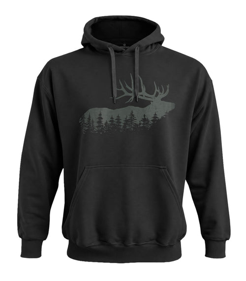 Pine Forest Elk Hoodie