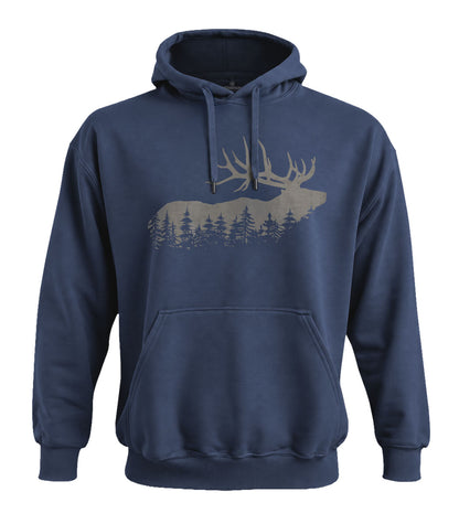 Pine Forest Elk Hoodie