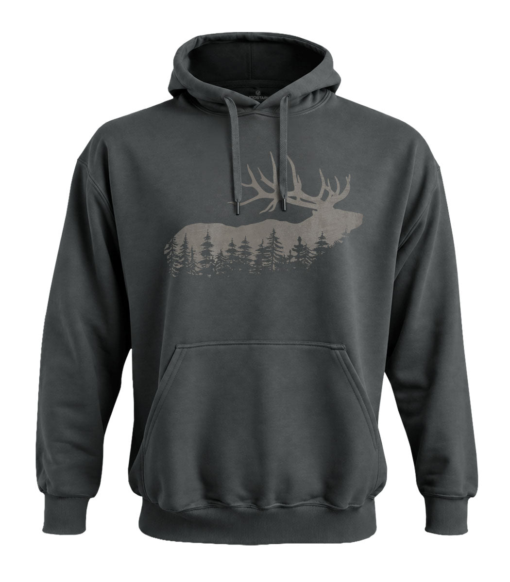 Pine Forest Elk Hoodie