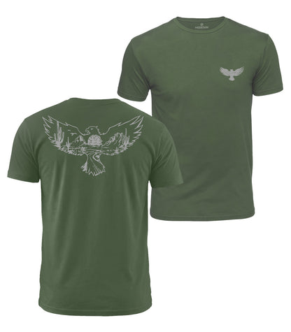 Wilderness Eagle Cotton T-Shirt