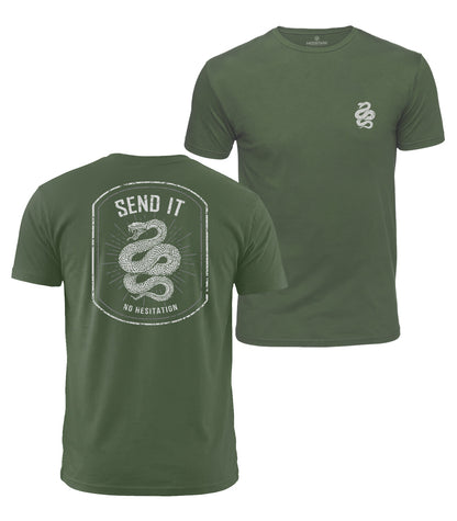 Send It Snake Cotton T-Shirt