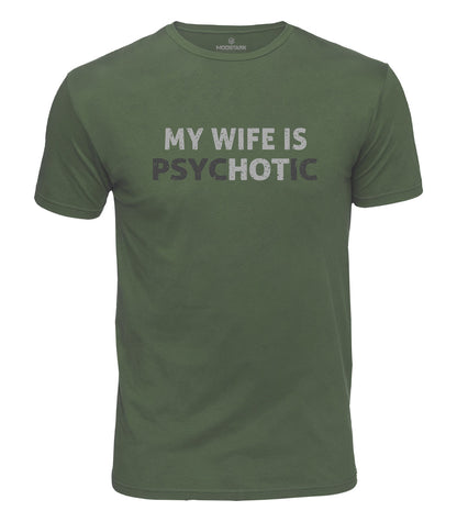 My Wife Is Hot Cotton T-Shirt