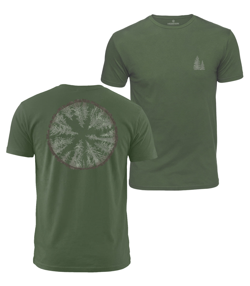 Forest Canopy Cotton T-Shirt