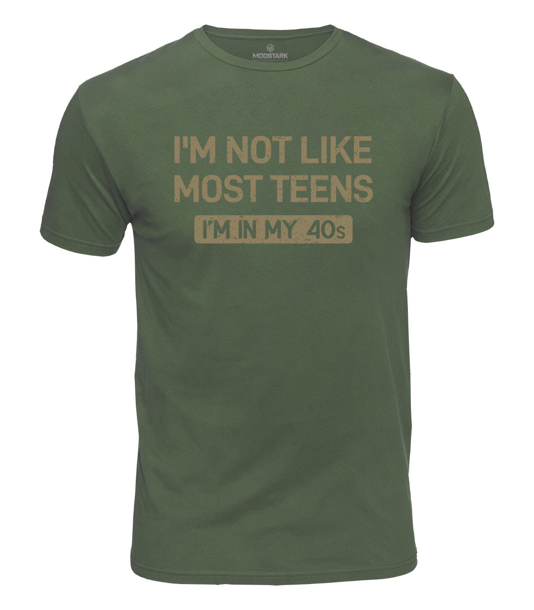 I'm In My 40s Humor Cotton T-Shirt