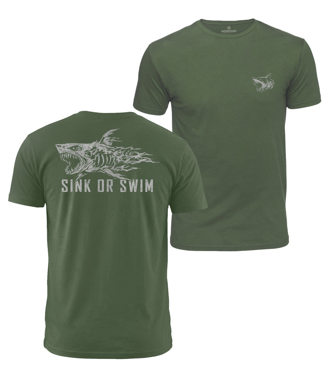 Sink Or Swim Cotton T-Shirt