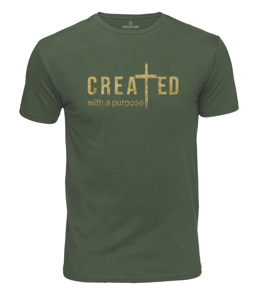 Created With A Purpose Cotton T-Shirt