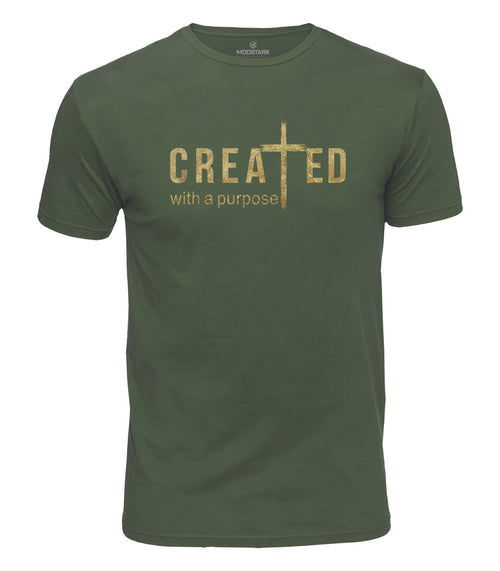 Created With A Purpose Cotton T-Shirt