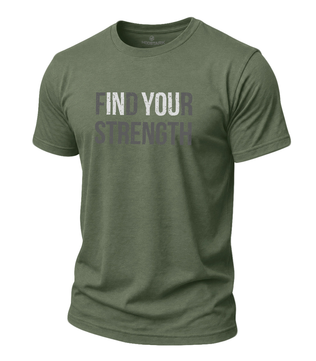 Find Your Strength Cotton T-Shirt