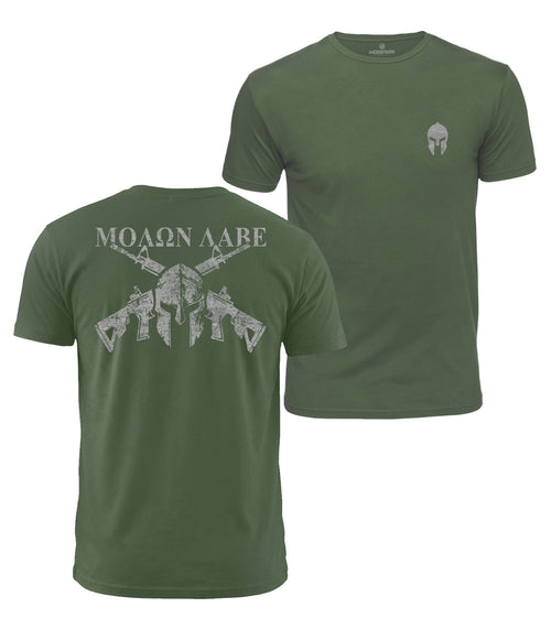Molon Labe Warrior Cotton T-Shirt