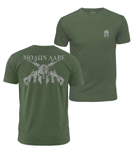 Molon Labe Warrior Cotton T-Shirt