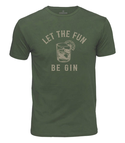Let The Fun Be Gin Cotton T-Shirt