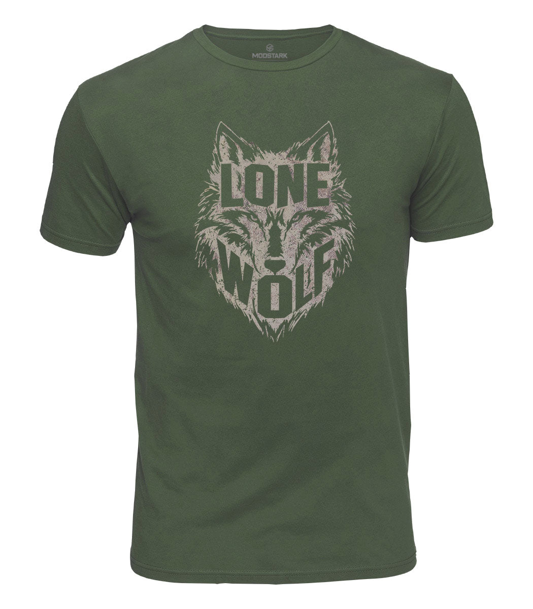 Lone Wolf Cotton T-Shirt
