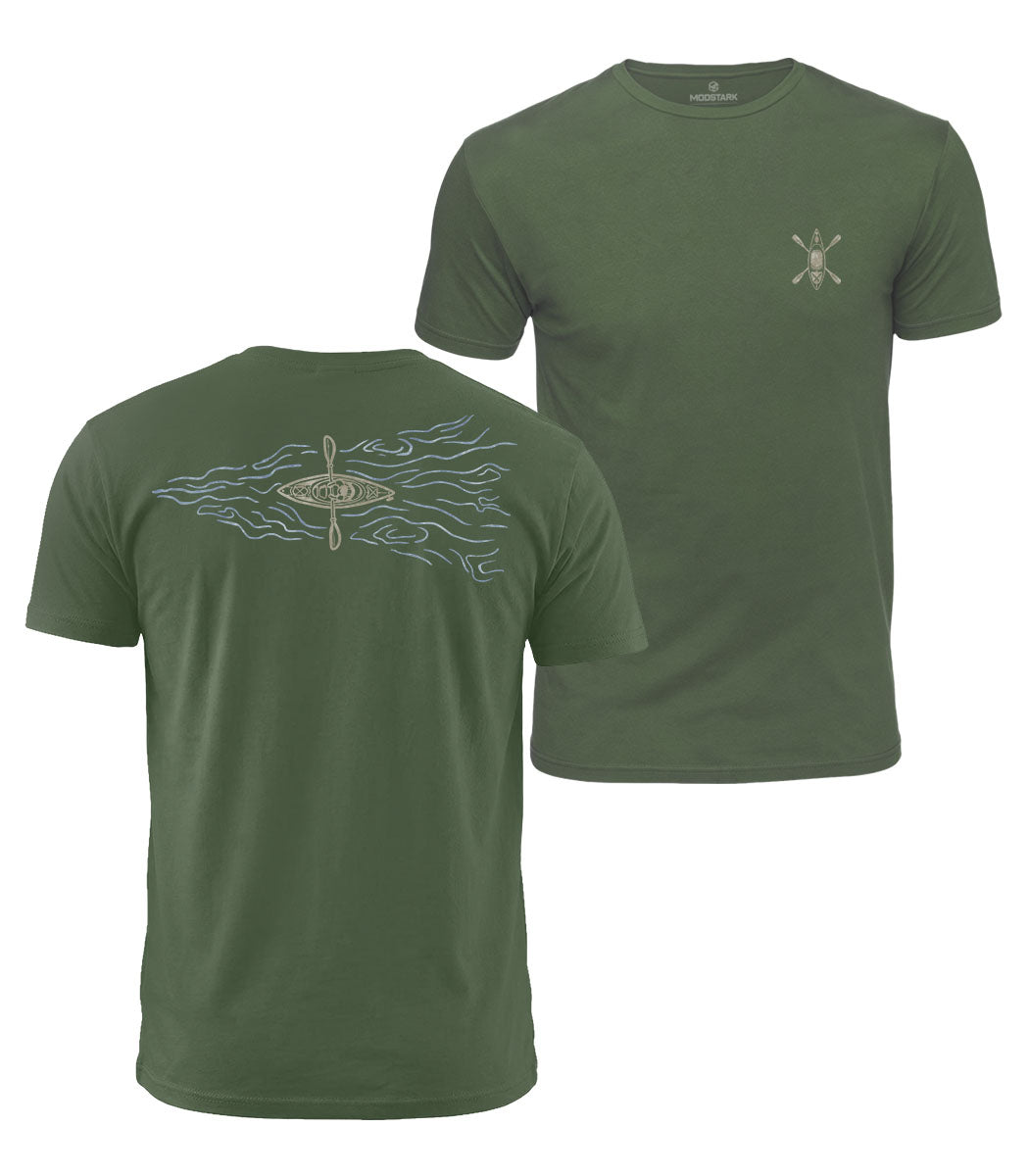 Kayak Waters Cotton T-Shirt