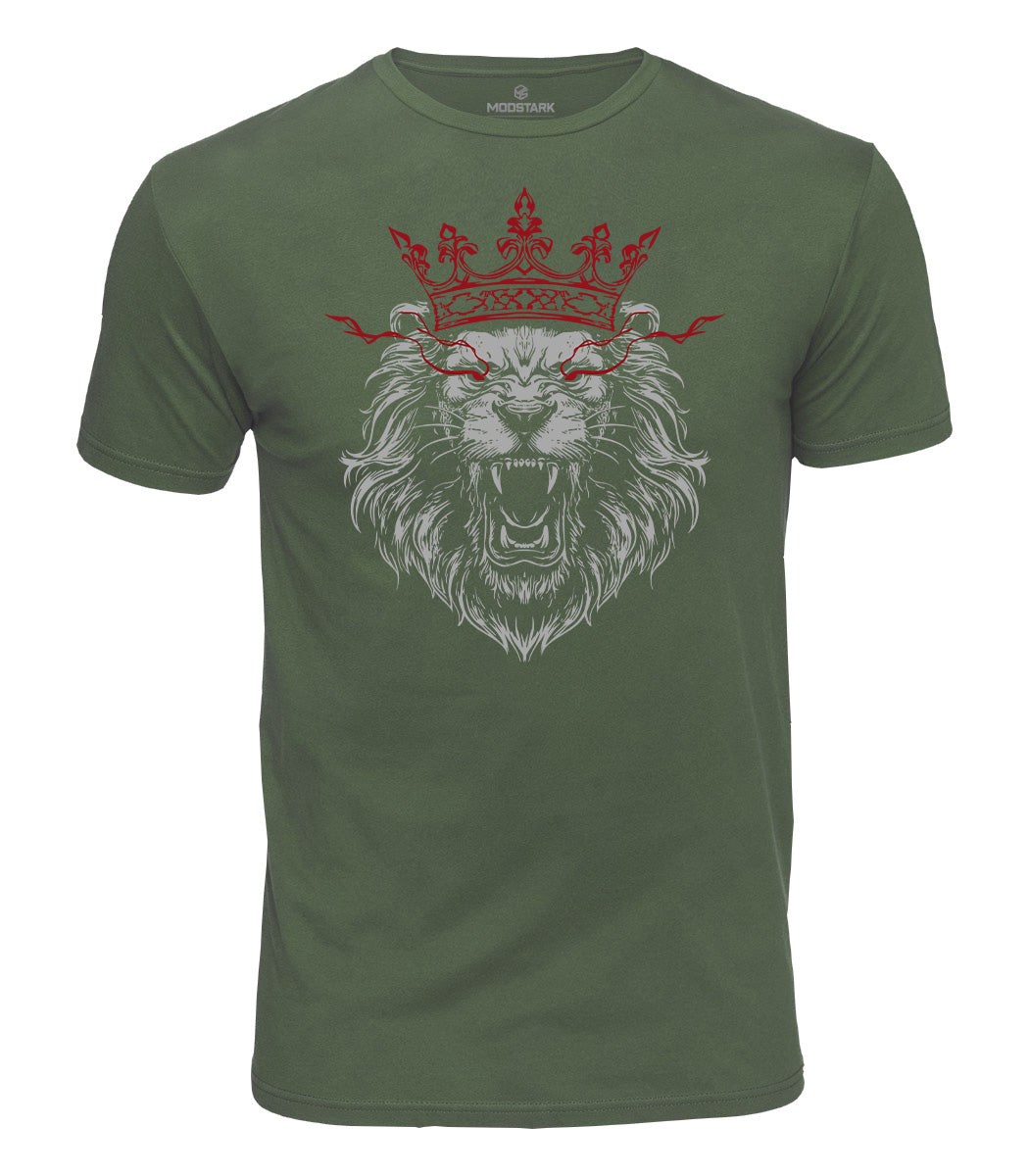 King Lion Graphic Cotton T-Shirt