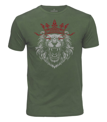 King Lion Graphic Cotton T-Shirt