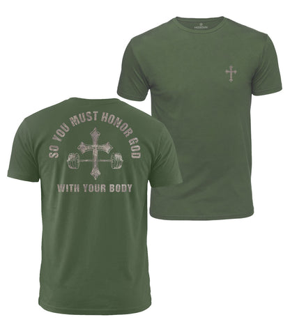 Honor God With Your Body Cotton T-Shirt