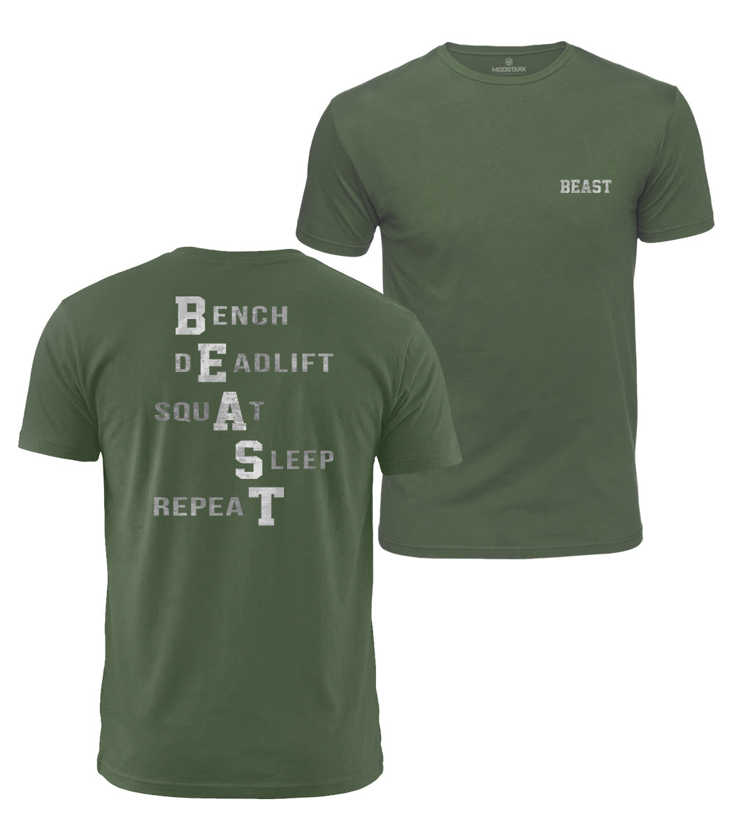 Train Like A Beast Cotton T-Shirt