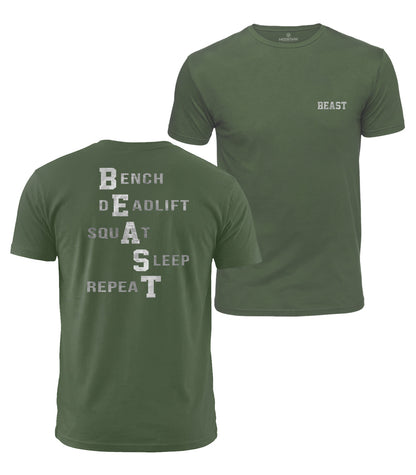 Train Like A Beast Cotton T-Shirt