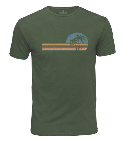 Minimalist Beach Cotton T-Shirt