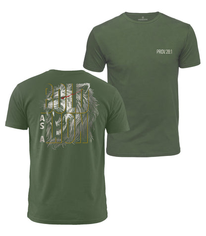 Bold As A Lion Cotton T-Shirt