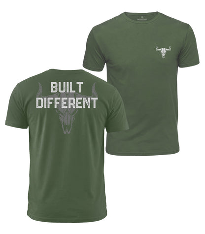 Built Different Bull Cotton T-Shirt