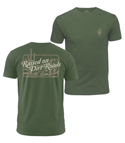 Raised On Dirt Roads Cotton T-Shirt
