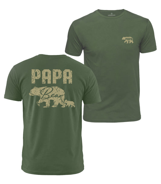 Papa Bear Cotton T-Shirt