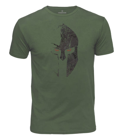 Spartan Helmet Graphic Cotton T-Shirt