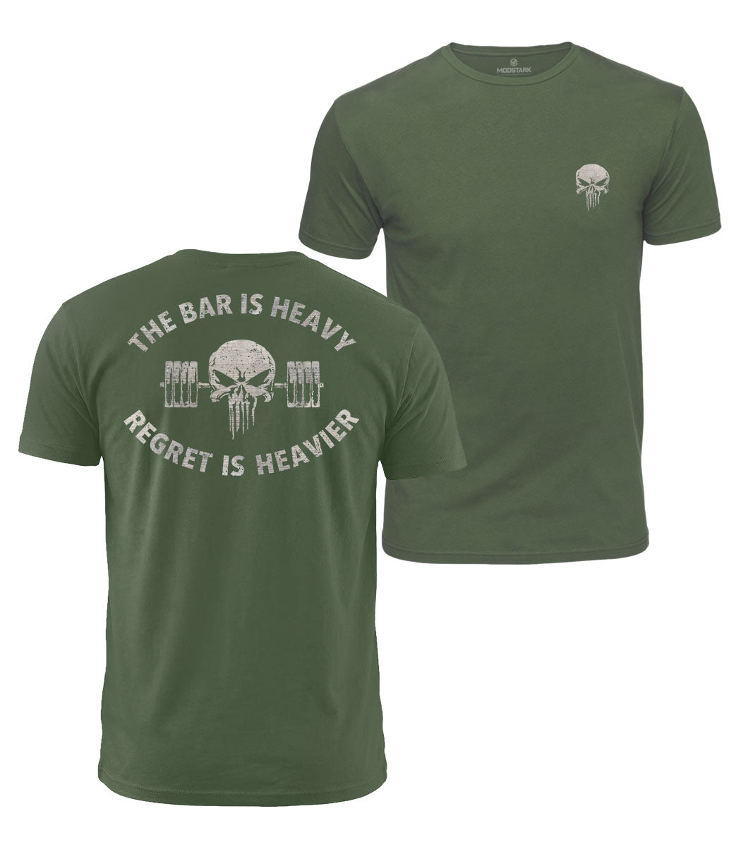 Regret Is Heavier Cotton T-Shirt
