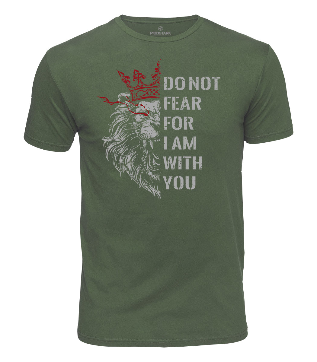 Do Not Fear Lion Cotton T-Shirt