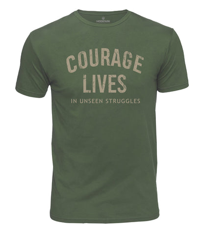 Courage Lives Cotton T-Shirt
