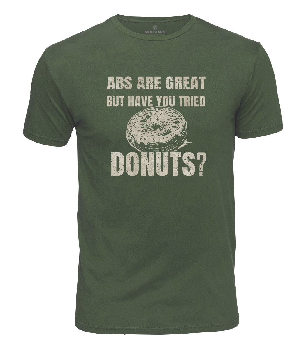 Abs Or Donuts Cotton T-Shirt