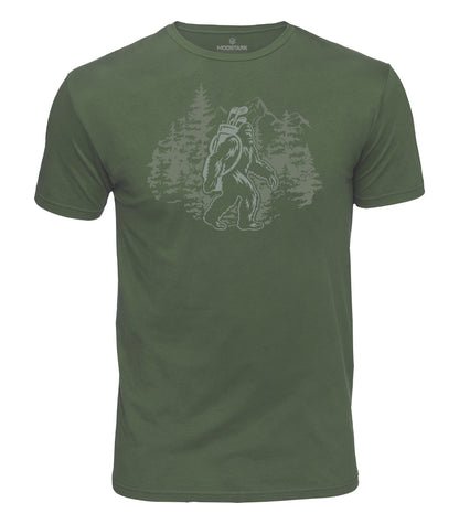 Bigfoot Golfing Cotton T-Shirt