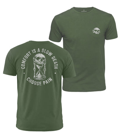 Comfort Is A Slow Death Cotton T-Shirt