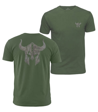 Warrior Helmet Cotton T-Shirt